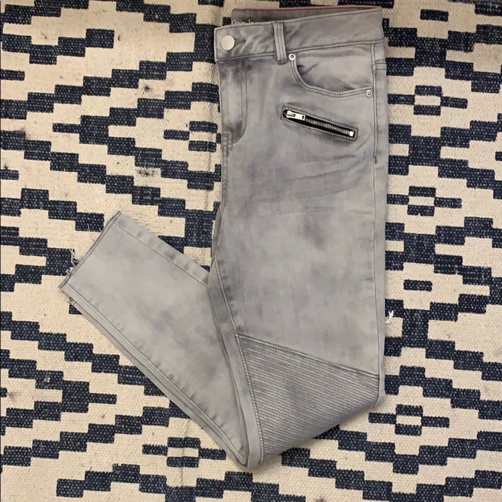 Calvin Klien ultimate skinny Capri moto jeans